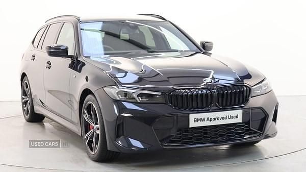 Black Used 2025 BMW 320 M Sport Estate | £36,450 (Expensive) - Image 1/4