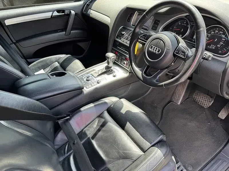 Used Audi Q7 S-Line 245 HP (180 kW) 2014 White SUV