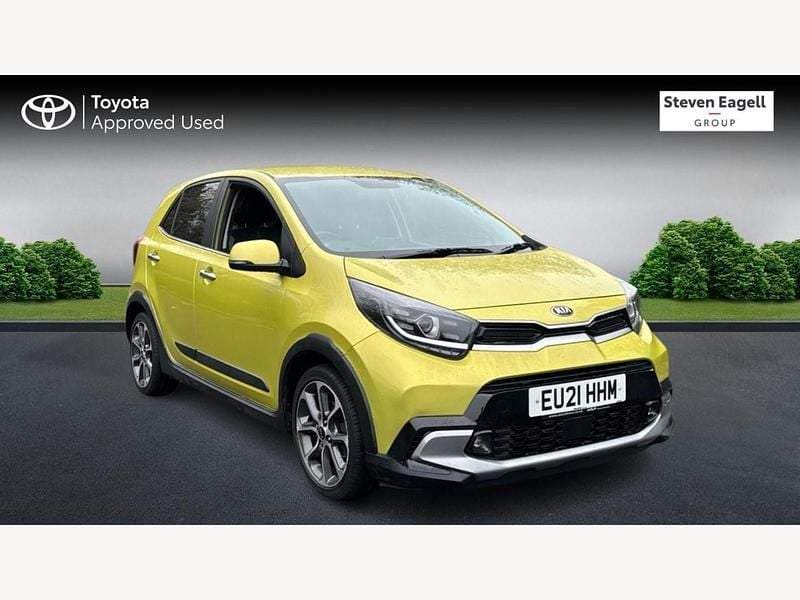 Used Kia Picanto X-Line 2021 Green Hatchback