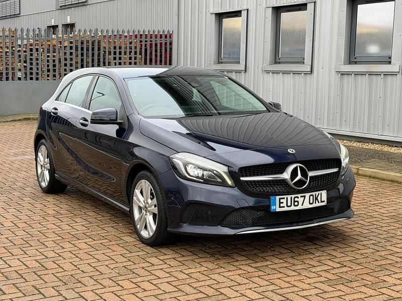 Blue Used 2017 Mercedes A180 Premium Hatchback | £8,850 (Fair price) - Image 1/4