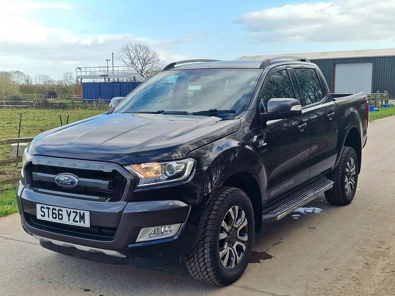 Used Ford Ranger Wildtrack 197 HP (144 kW) 2017 Black Pickup