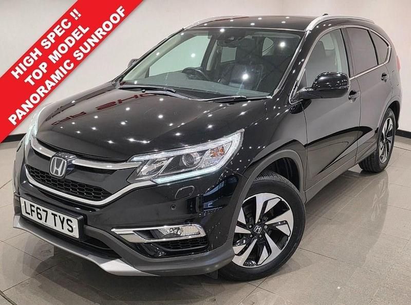 Black Used 2017 Honda CR-V EX SUV | £11,490 (Fair price) - Image 1/4