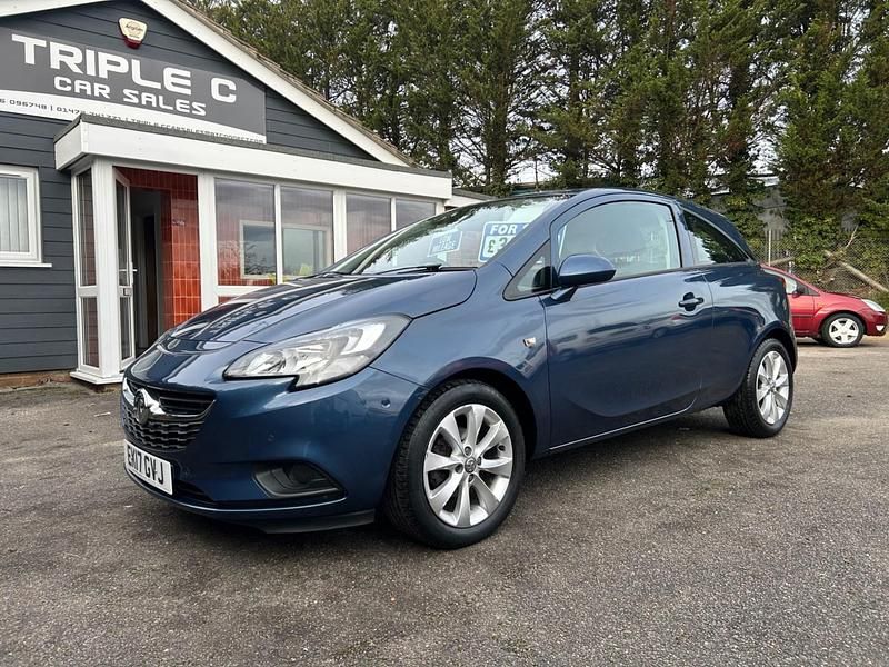 Used Vauxhall Corsa 2017 Blue Hatchback