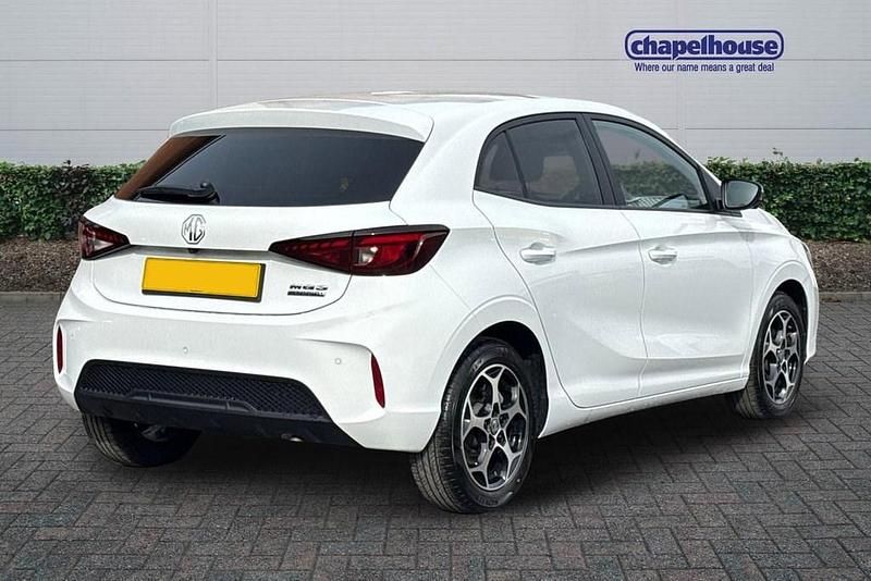 New MG MG3 2025 White Hatchback