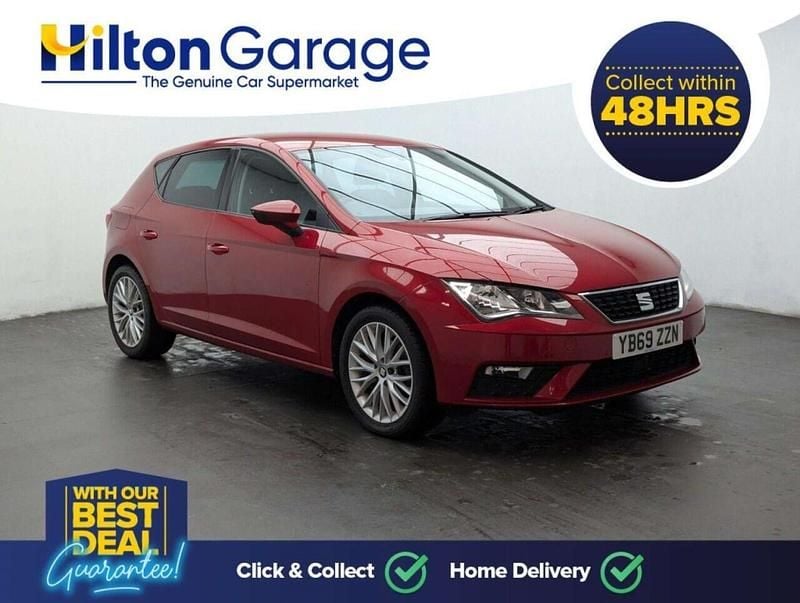Used Seat Leon SE Dynamic 131 HP (96 kW) 2020 Red Hatchback
