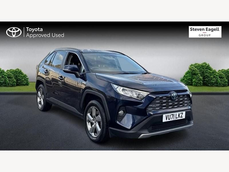 Blue Used 2021 Toyota RAV4 Design Estate | £25,410 (A bit pricey) - Image 1/3