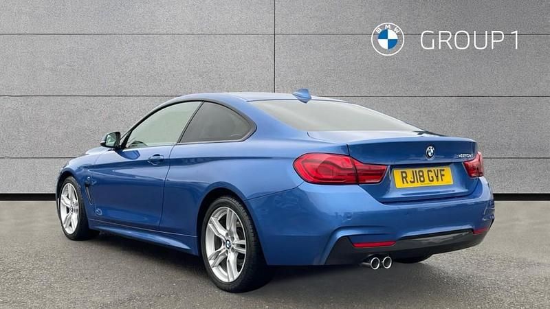 Used BMW 420 M Sport 190 HP (139 kW) 2018 Blue Coupe
