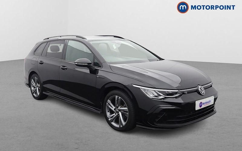 Used VW Golf VIII R-line 150 HP (110 kW) 2023 Black Estate