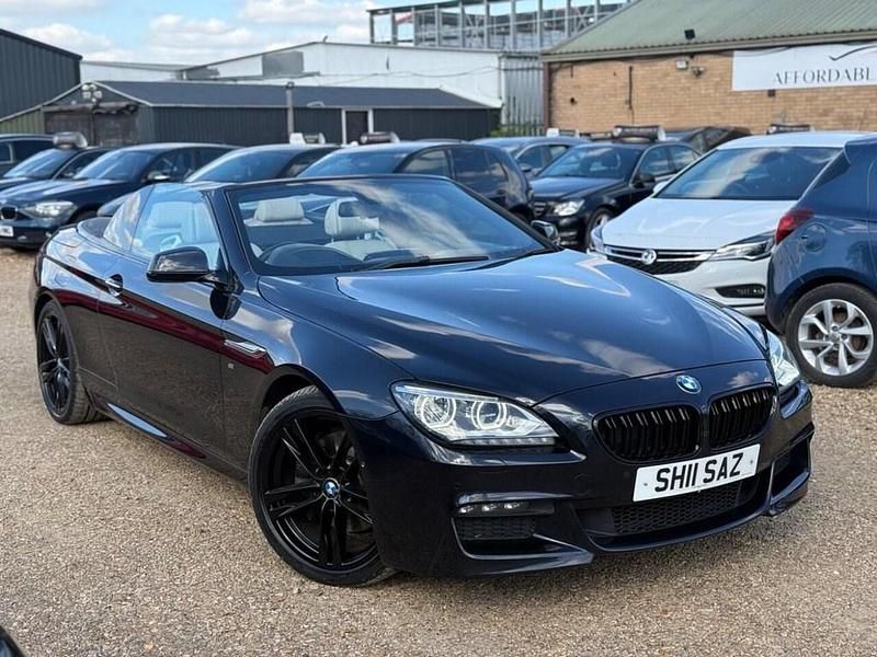 Black Used 2014 BMW 640 Cabriolet M Sport Cabriolet | £12,499 (Good price) - Image 1/4