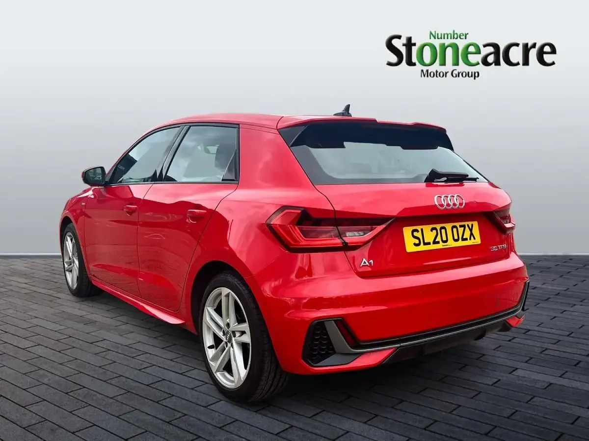 Used Audi A1 Sportback S-Line 150 HP (110 kW) 2020 Red Hatchback