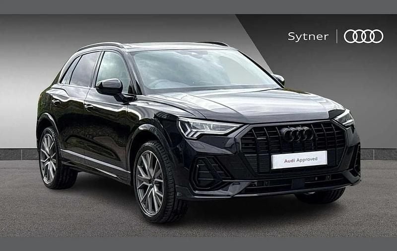 Black Used 2025 Audi Q3 S-Line SUV | £46,500 - Image 1/4