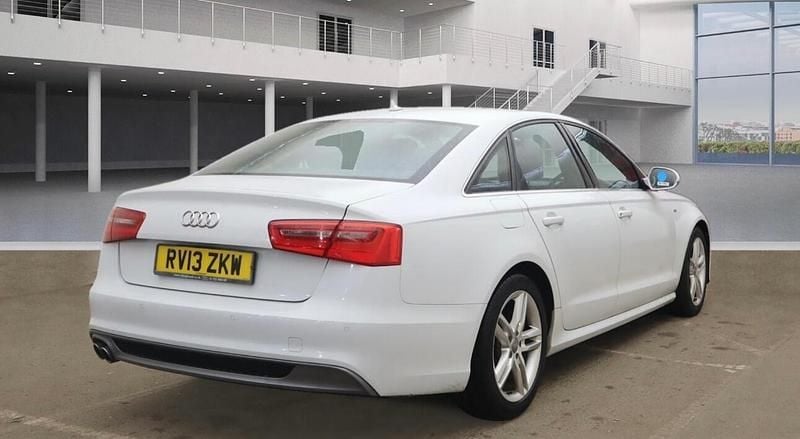 Usado Audi A6 S-Line 2013 Branco Sedan