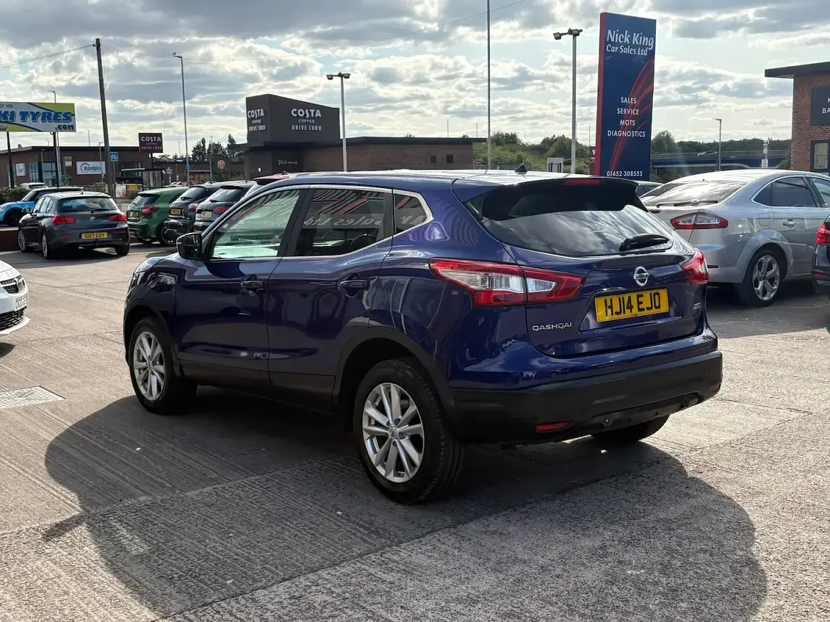 Used Nissan Qashqai Acenta Premium 110 HP (80 kW) 2014 Blue SUV
