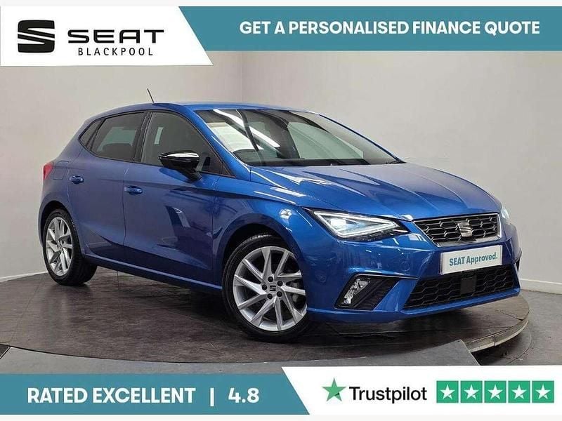Blue Used 2021 Seat Ibiza FR Hatchback | £14,495 (Fair price) - Image 1/4