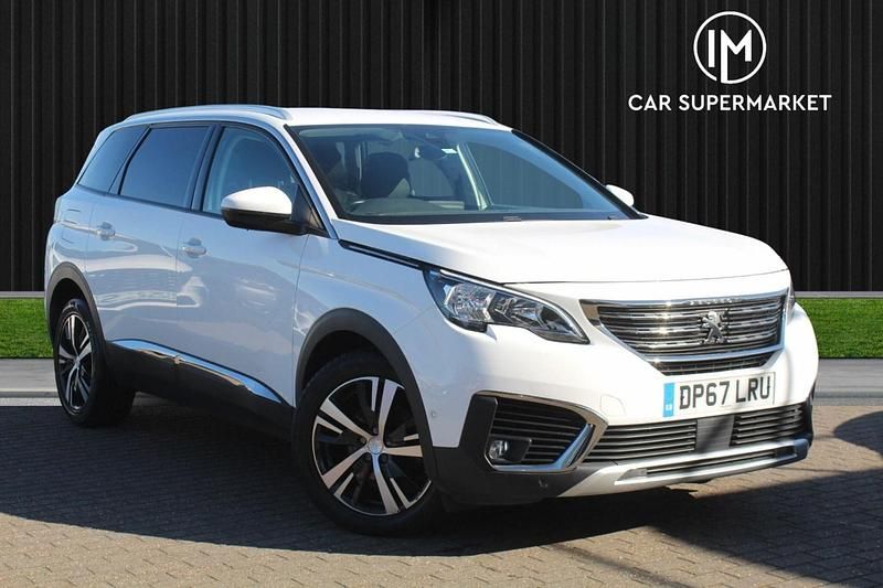 White Used 2018 Peugeot 5008 Allure MPV | £10,885 (Fair price) - Image 1/4