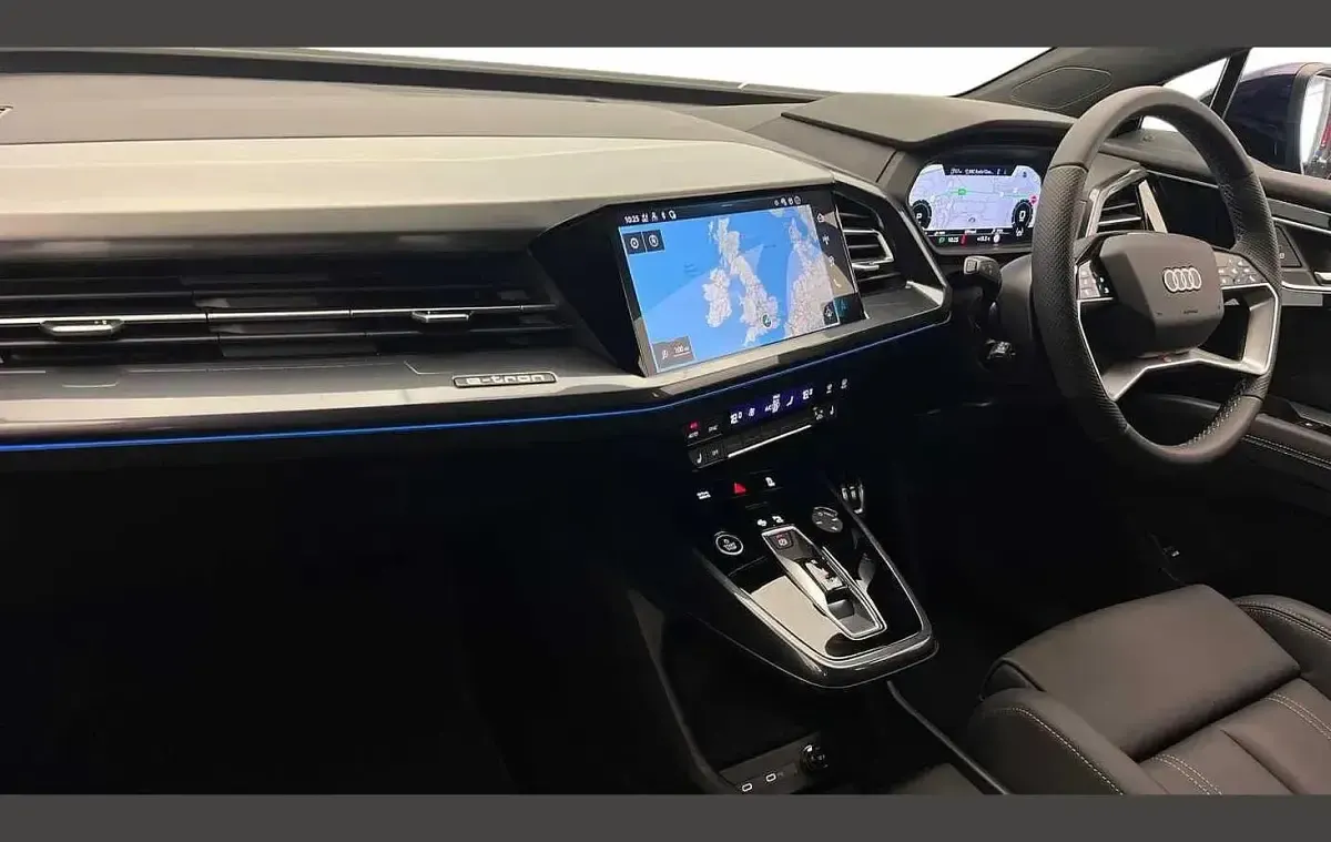 New Audi Q4 e-tron S-Line 206 kW (281 HP) 2026 Blue SUV