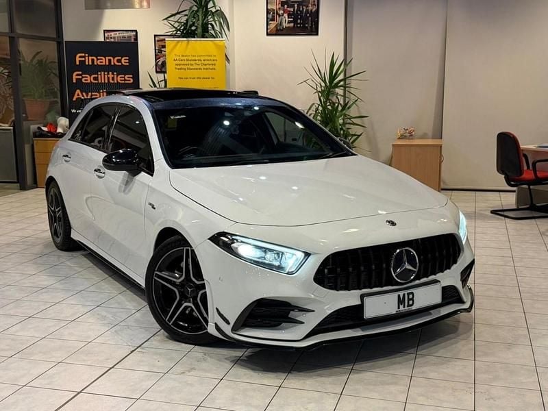 White Used 2019 Mercedes A35 AMG AMG Hatchback | £18,995 (Super price) - Image 1/4