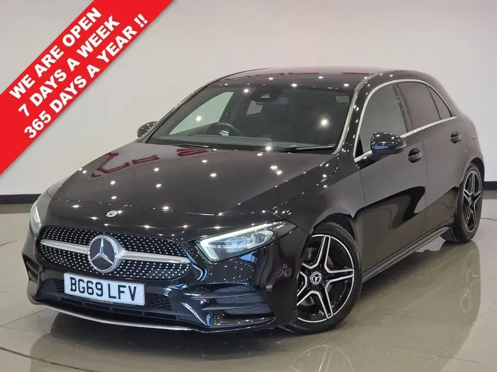 Used Mercedes A220 Executive 190 HP (139 kW) 2019 Black Hatchback