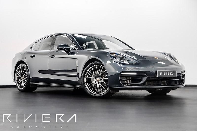 Grey Used 2022 Porsche Panamera Platinum Edition Sedan | £60,995 (Good price) - Image 1/4