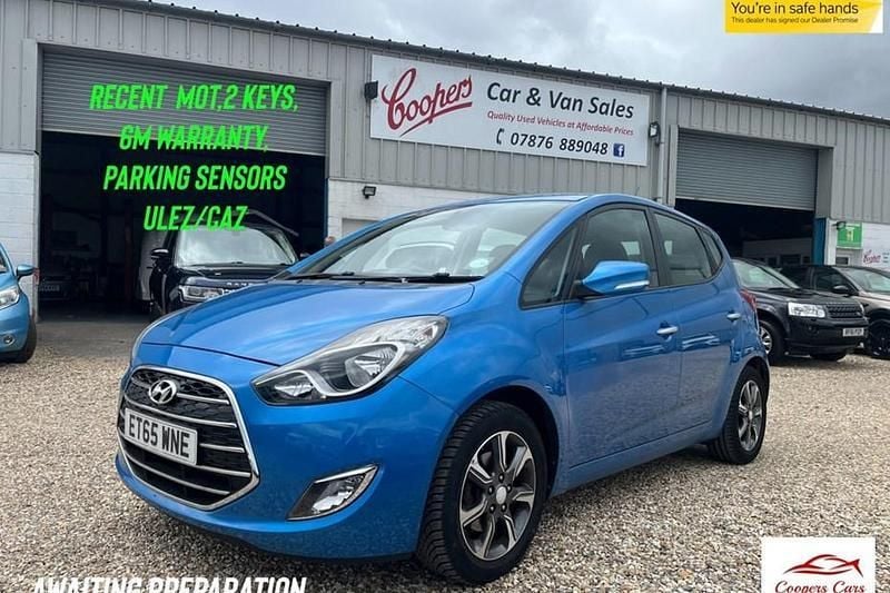 Blue Used 2016 Hyundai ix20 SE MPV | £6,750 (Fair price) - Image 1/1