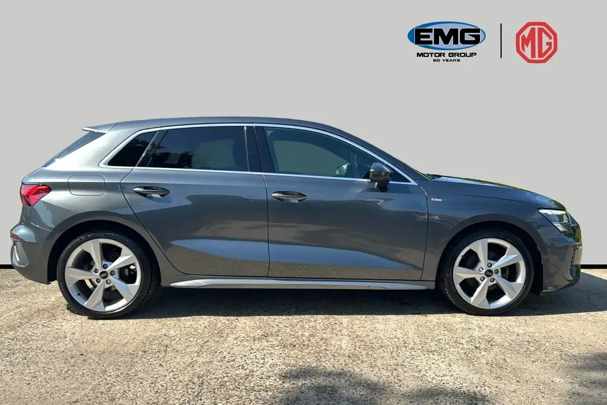Used Audi A3 Sportback S-Line 110 HP (80 kW) 2024 Grey Hatchback