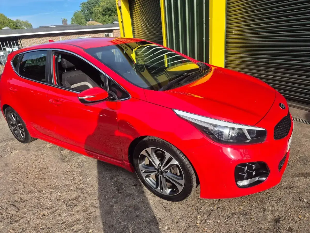 Used Kia Ceed GT-Line 118 HP (86 kW) 2018 Red Hatchback