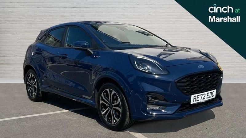 Blue Used 2022 Ford Puma Gen-E ST-Line | £15,467 - Image 1/4