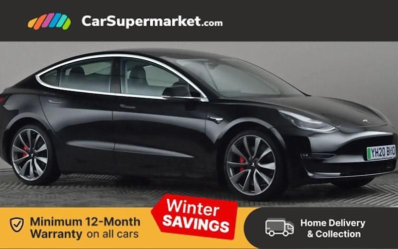 Used 2023 Tesla Model 3 Performance Sedan | £18,697 (Good price) - Image 1/3