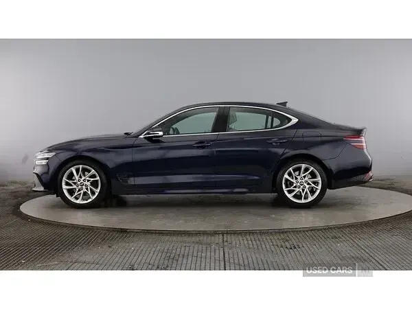 Used Genesis G70 2022 Blue Sedan