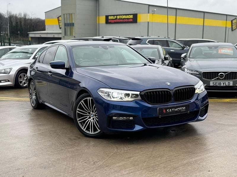 Used BMW 520 M Sport 2017 Blue Sedan