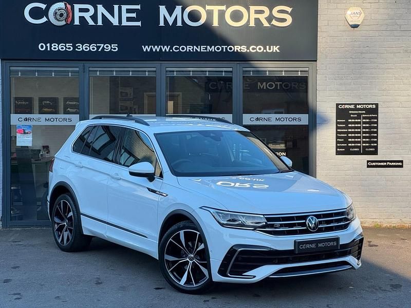 Used VW Tiguan R-line 150 HP (110 kW) 2021 White SUV
