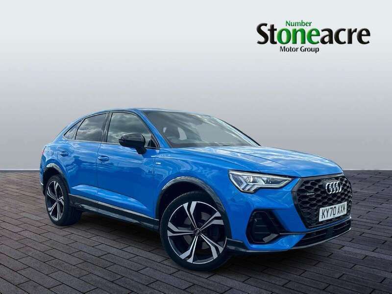Blue Used 2020 Audi Q3 Sport SUV | £30,995 (Expensive) - Image 1/4