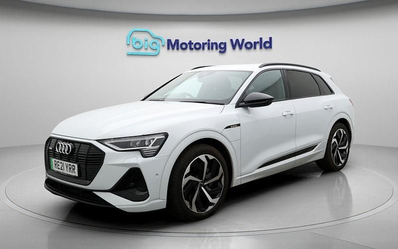 Used Audi e-tron Black Edition 300 kW (408 HP) 2021 White SUV
