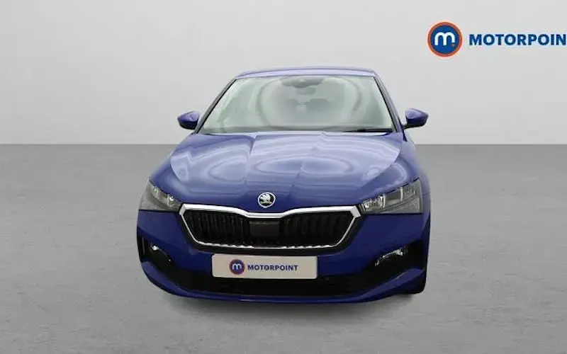 Used Skoda Scala SE L 110 HP (80 kW) 2023 Blue Hatchback