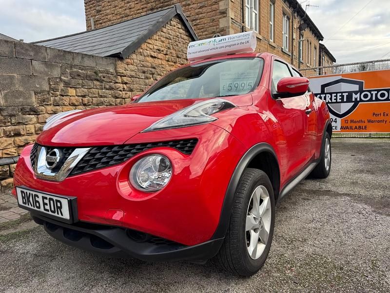 Gebraucht Nissan Juke Visia 2016 Rot SUV