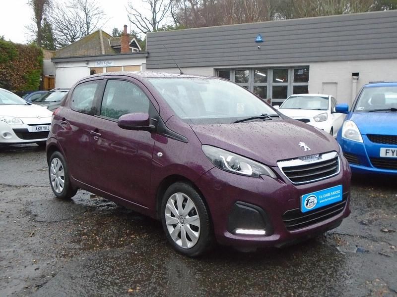Used Peugeot 108 Active 68 HP (50 kW) 2015 Purple Hatchback