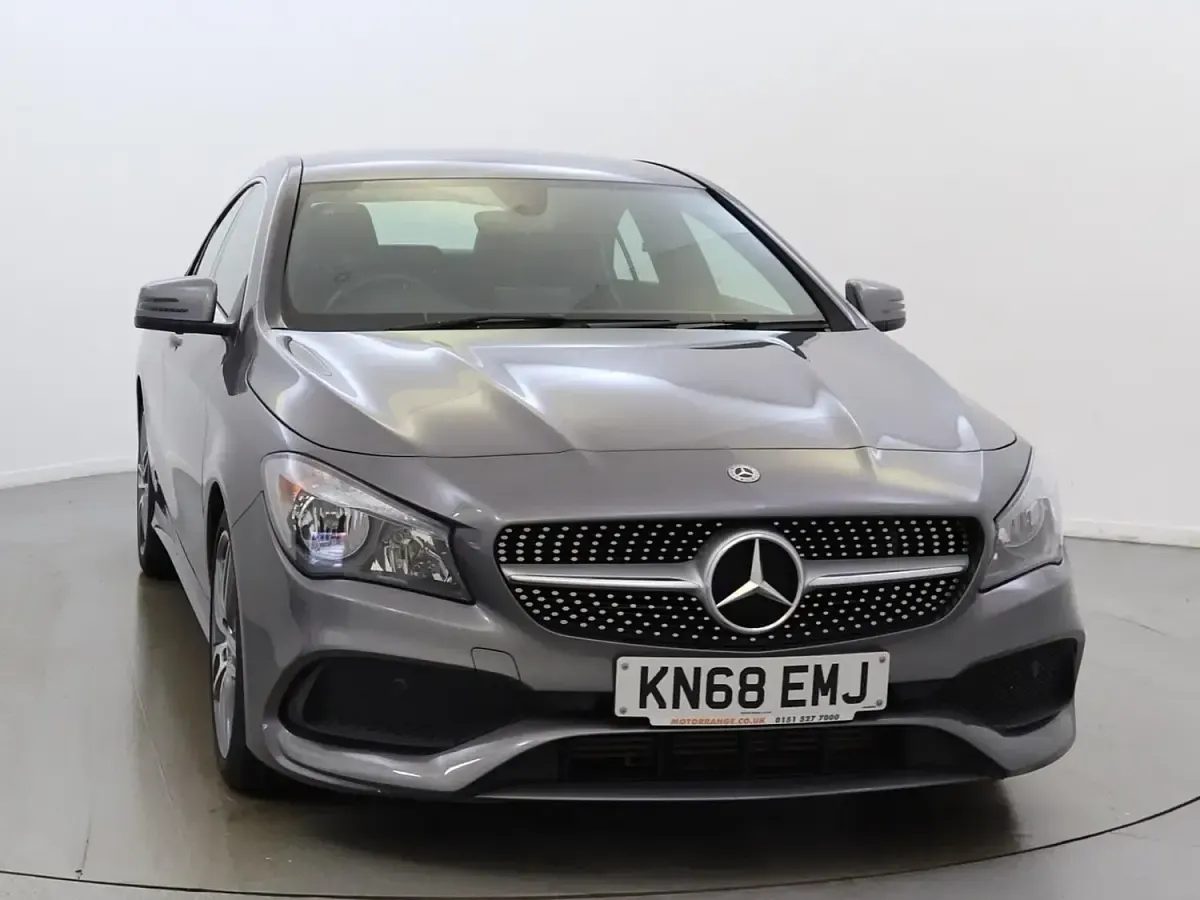 Used Mercedes CLA180 AMG line 2018 Grey Coupe