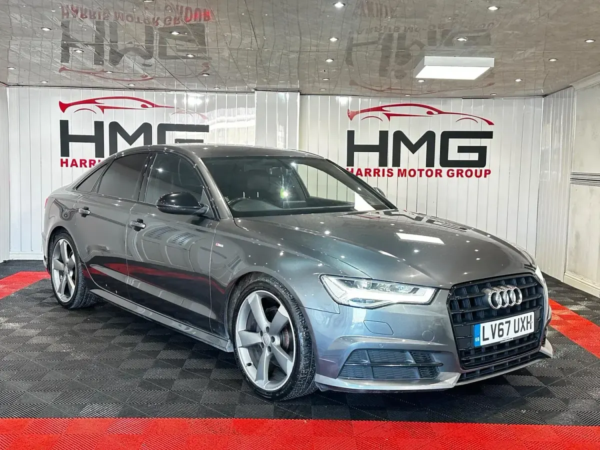 Used Audi A6 Black Edition 190 HP (139 kW) 2017 Grey Sedan