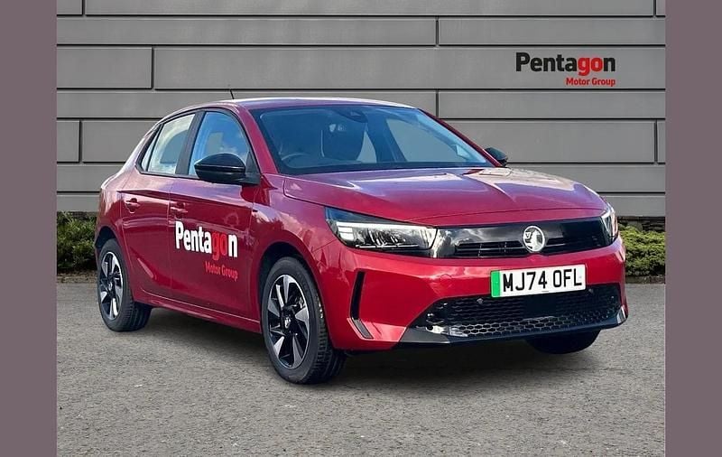 Red Used 2024 Vauxhall Corsa-e Design Edition Hatchback | £16,950 (Expensive) - Image 1/4