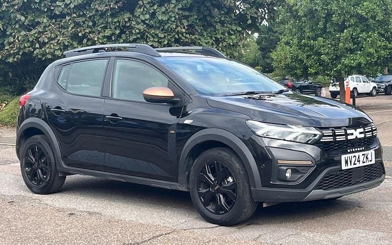 Black Used 2024 Dacia Sandero Extreme Hatchback | £12,930 (Good price) - Image 1/3