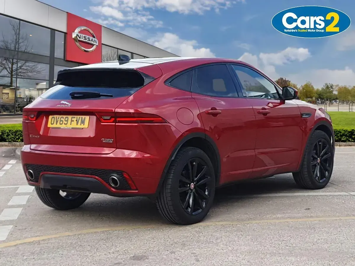 Used Jaguar E-Pace R-Dynamic 177 HP (130 kW) 2019 Red SUV