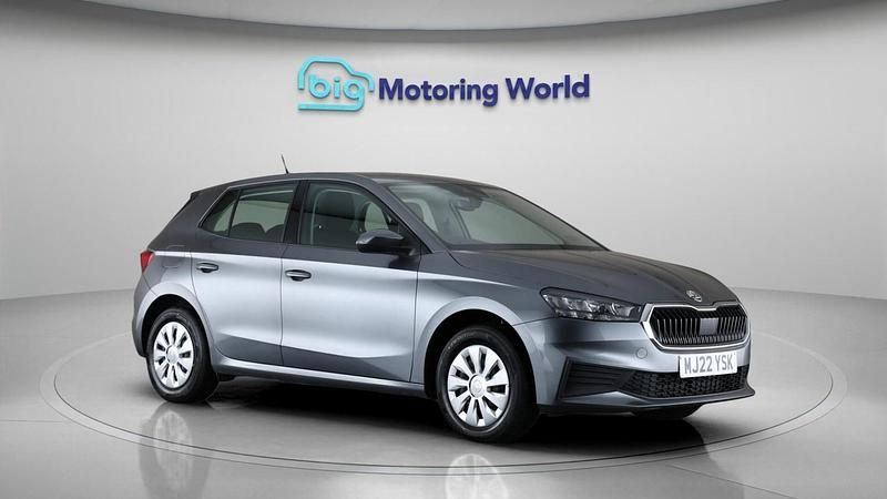 Grey Used 2022 Skoda Fabia Hatchback | £10,700 (Good price) - Image 1/4