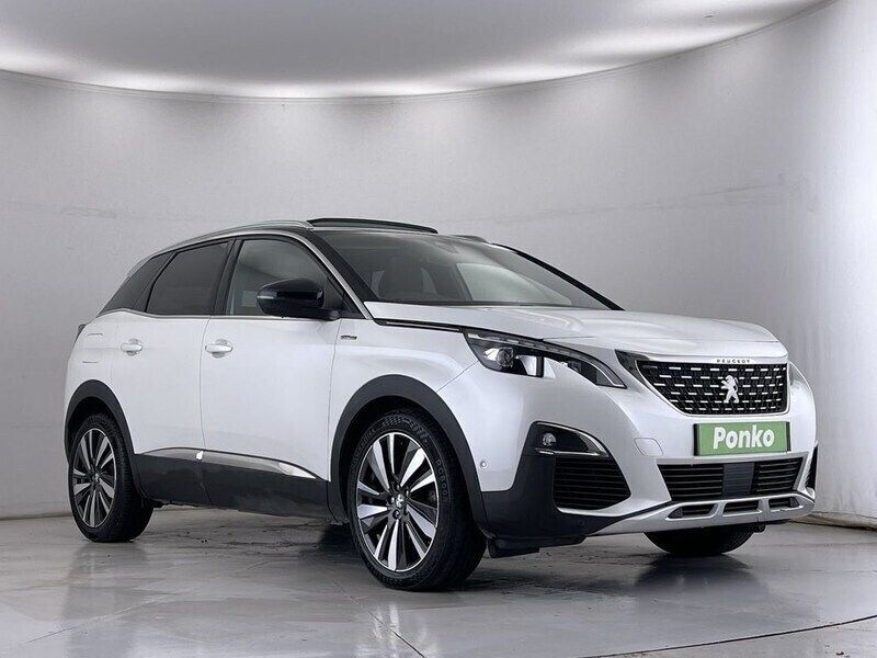 White Used 2019 Peugeot 3008 Premium SUV | £10,790 (Fair price) - Image 1/3