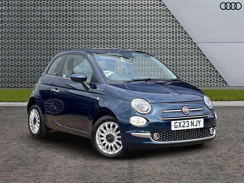 Blue Used 2023 Fiat 500 Dolcevita Hatchback | £11,499 (Fair price) - Image 1/4
