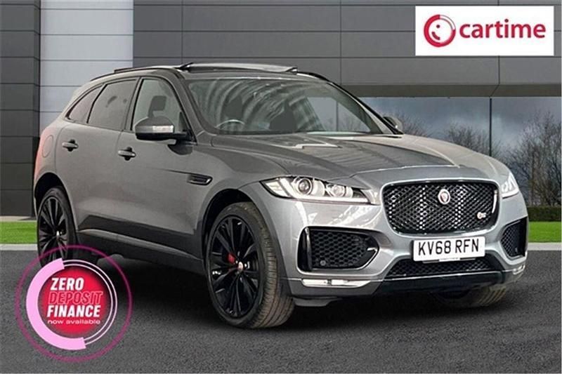Grey Used 2018 Jaguar F-Pace S SUV | £19,950 (Fair price) - Image 1/3