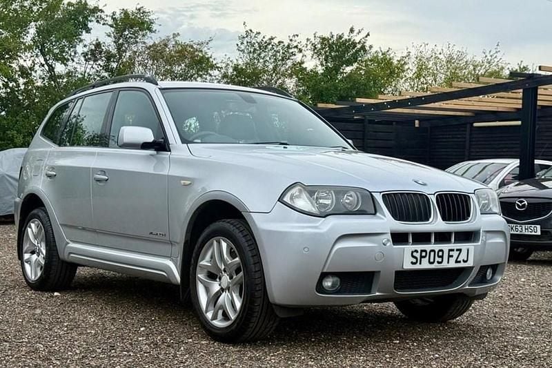 Silver Used 2009 BMW X3 M Sport SUV | £2,995 (Good price) - Image 1/1