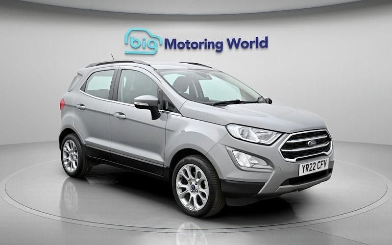 Used Ford Ecosport Titanium 125 HP (91 kW) 2022 Silver SUV