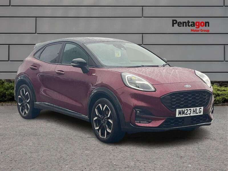 Red Used 2023 Ford Puma S SUV | £21,995 (A bit pricey) - Image 1/4