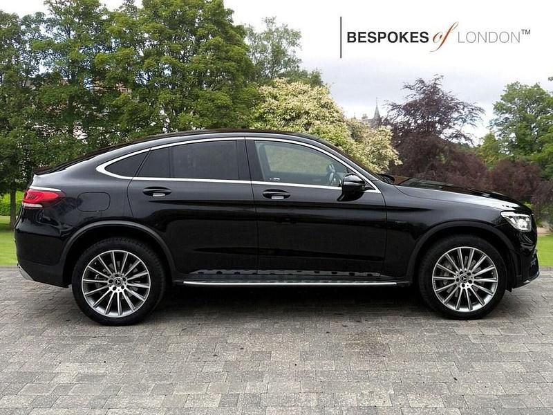 Used Mercedes GLC300 AMG Line Premium 2021 Black Coupe