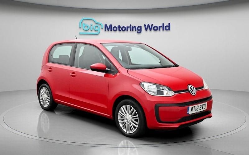 Usado VW up! S 60 HP (44 kW) 2018 Vermelho Citadino